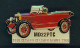 Lions Clubs International Pin 1918 Stanley Steam Car Model 735B